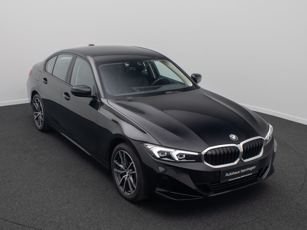 BMW 330 2022 г. Чёрный, пробег 37067 км