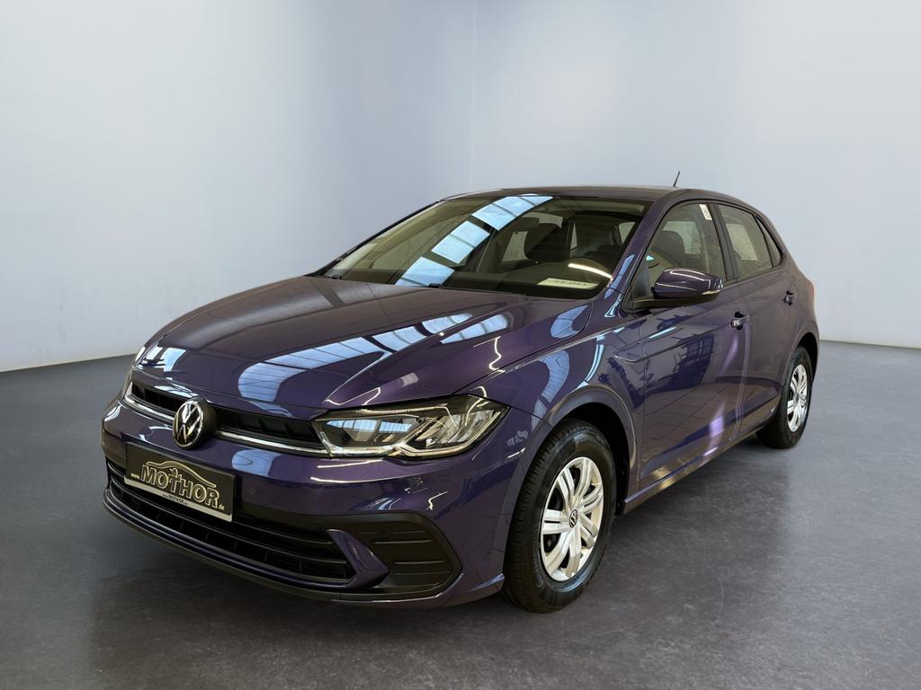 Volkswagen Polo 2022 г. Фиолетовый, пробег 49691 км