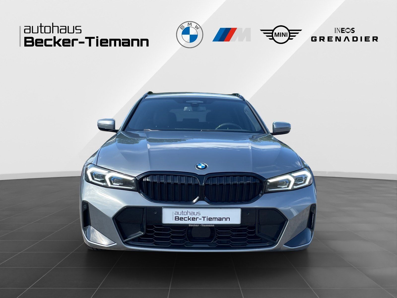BMW 330 2023 г. Серый, пробег 48382 км