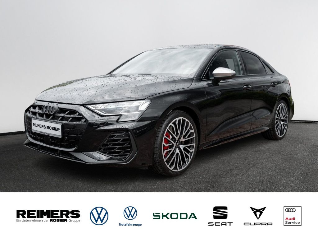 Audi S3 2025 г. Чёрный, пробег 21490 км