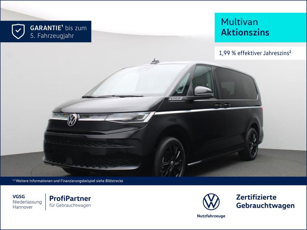 Volkswagen T7 MULTIVAN 2025 г. Чёрный, пробег 21554 км