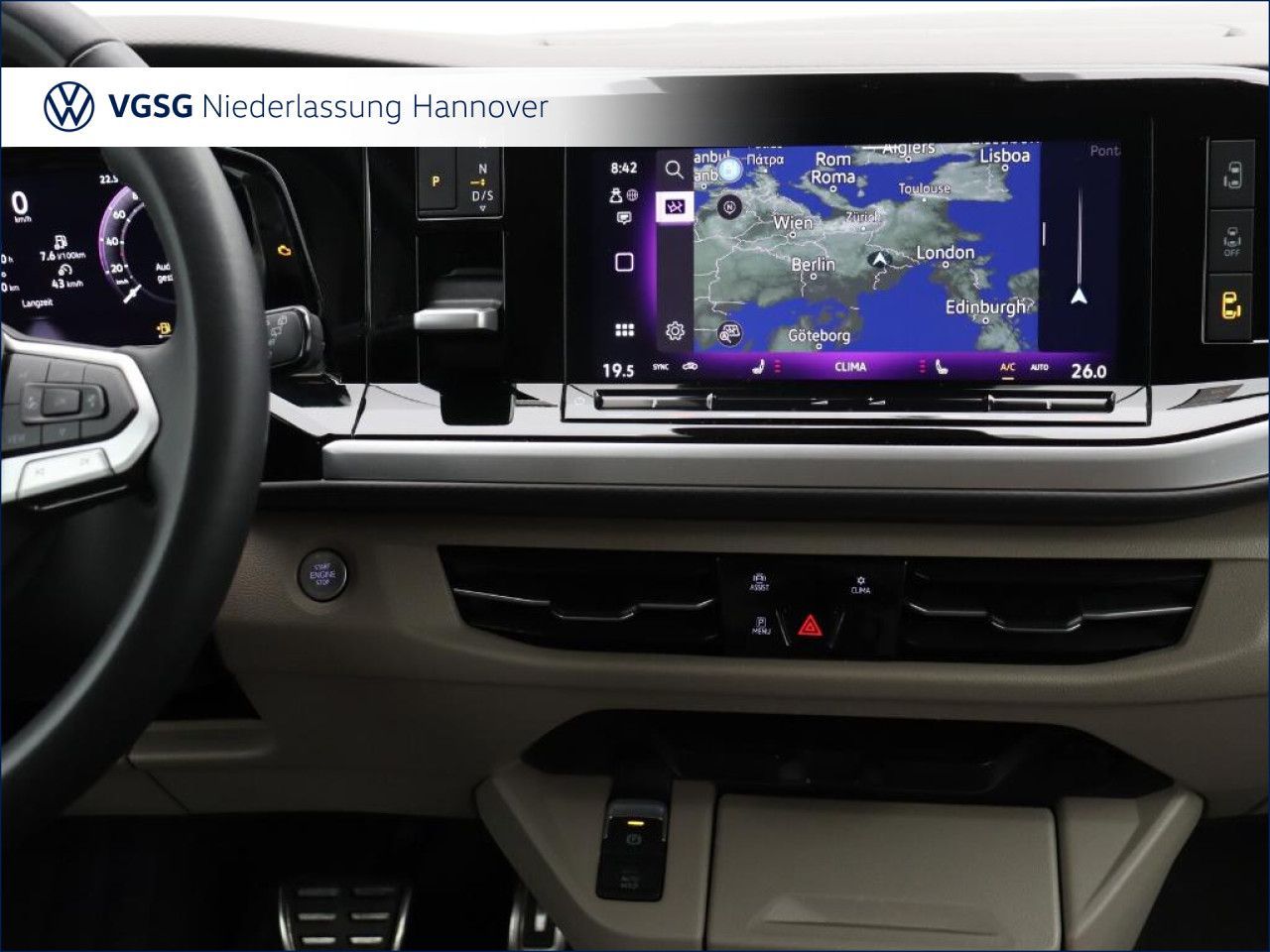 Volkswagen T7 MULTIVAN 2025 г. Чёрный, пробег 21554 км