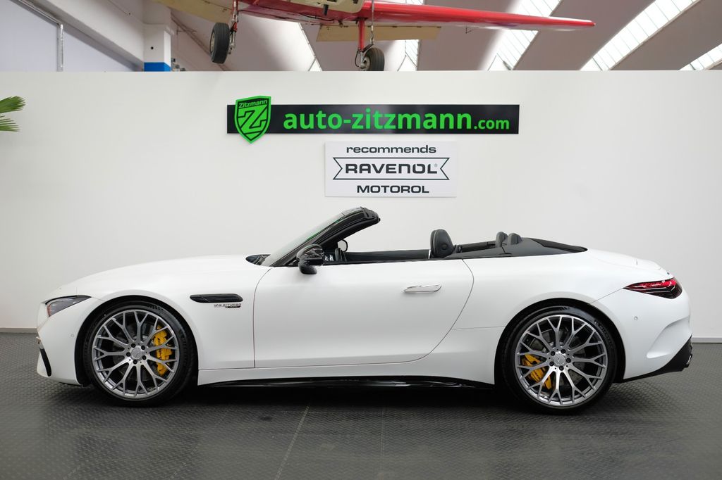 Mercedes-Benz SL 63 AMG 2022 г. Белый, пробег 33500 км