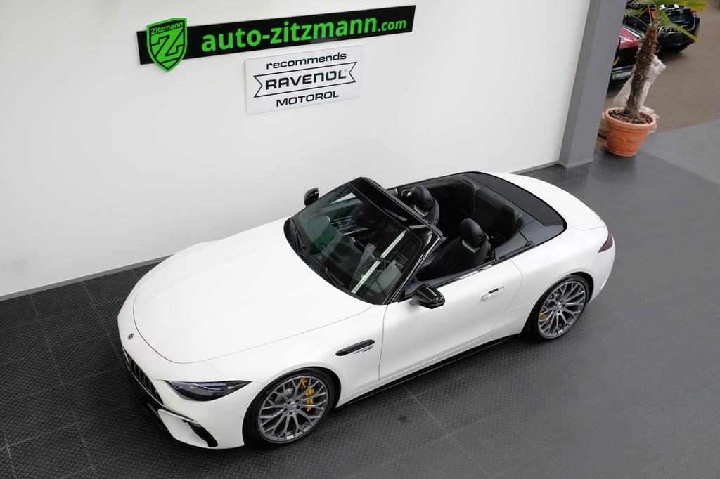 Mercedes-Benz SL 63 AMG 2022 г. Белый, пробег 33500 км
