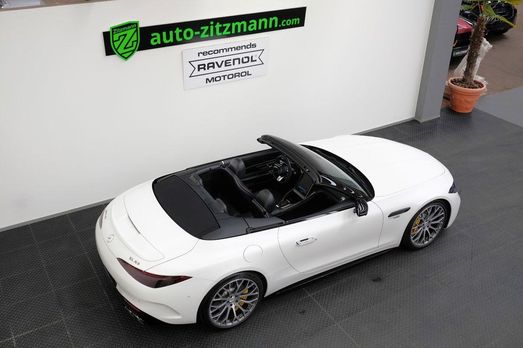 Mercedes-Benz SL 63 AMG 2022 г. Белый, пробег 33500 км