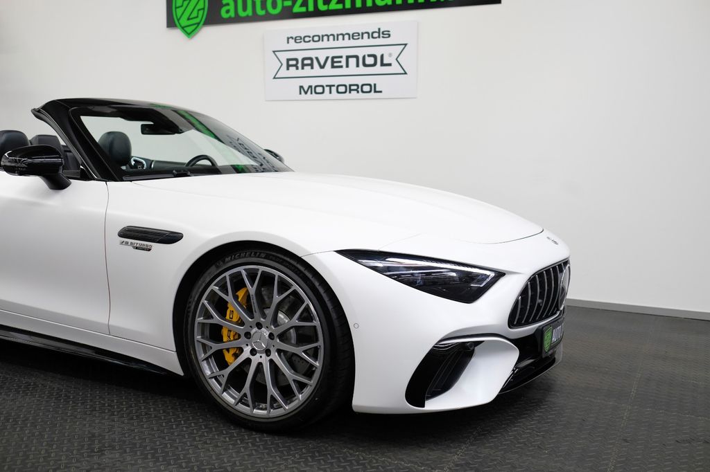 Mercedes-Benz SL 63 AMG 2022 г. Белый, пробег 33500 км