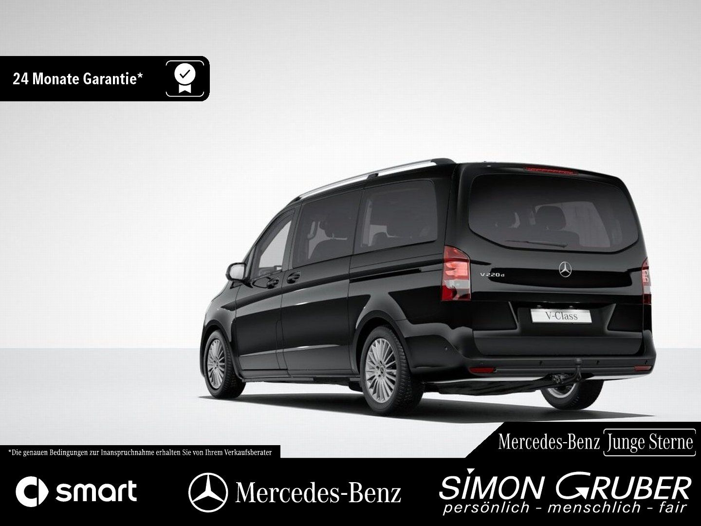 Mercedes-Benz V 220 2025 г. Чёрный, пробег 23928 км