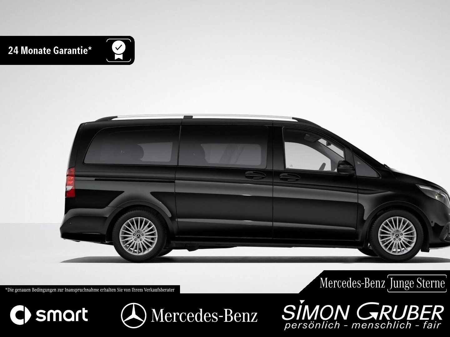 Mercedes-Benz V 220 2025 г. Чёрный, пробег 23928 км