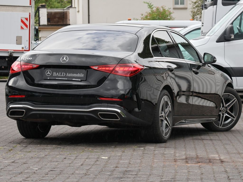 Mercedes-Benz C 200 2025 г. Чёрный, пробег 8576 км