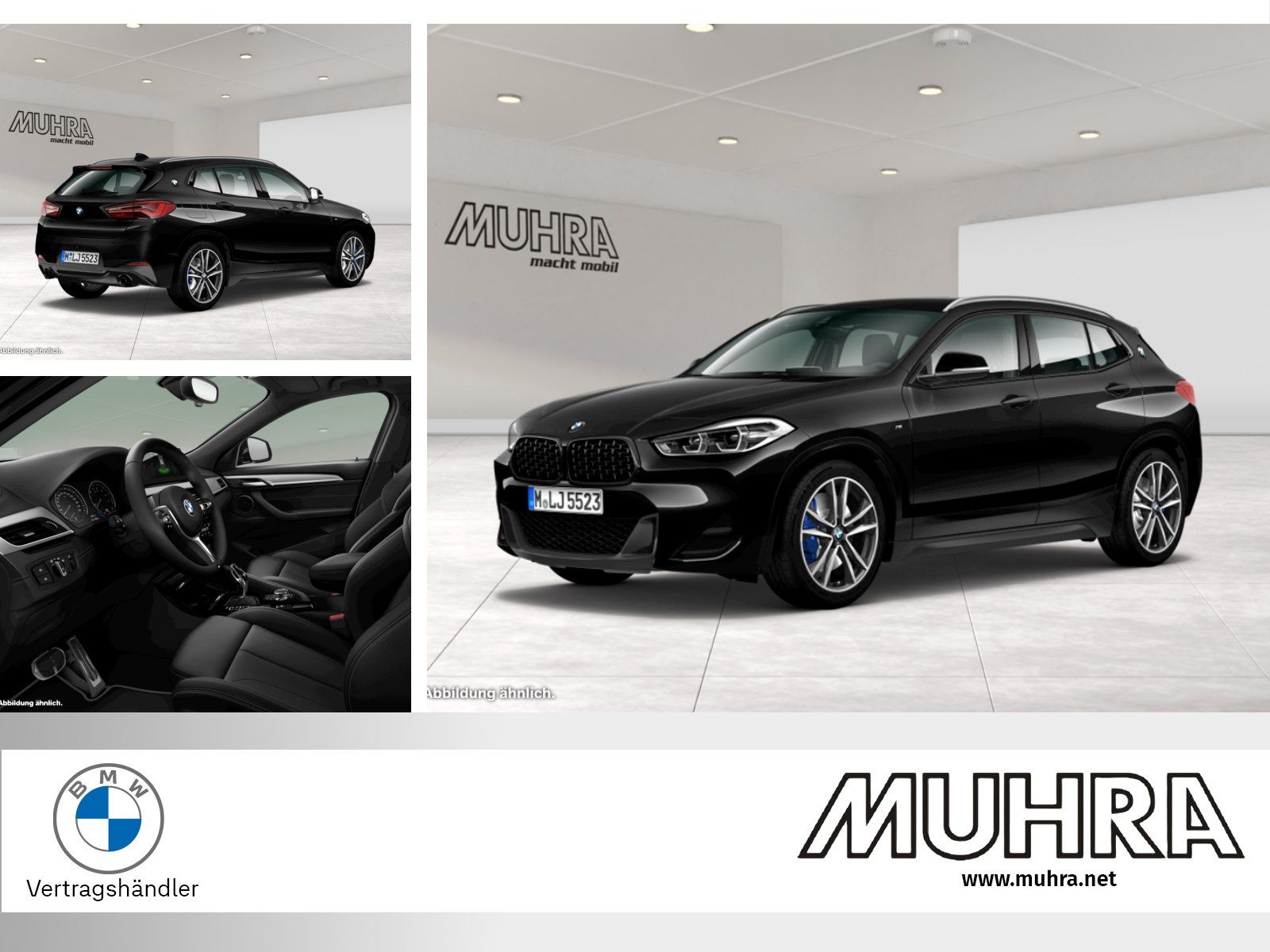 BMW X2 2022 г. Чёрный, пробег 16805 км