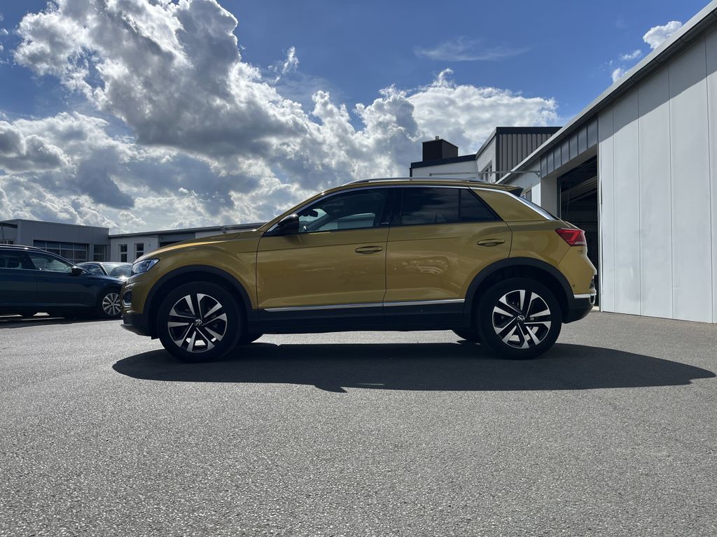 Volkswagen T-Roc 2021 г. Жёлтый, пробег 28823 км