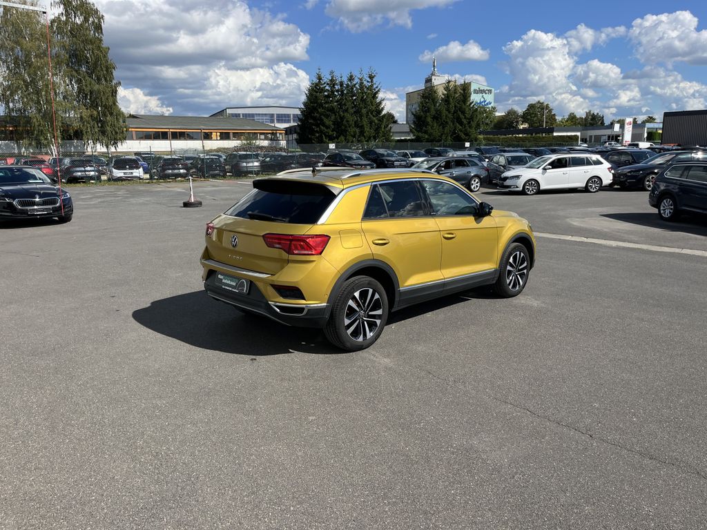 Volkswagen T-Roc 2021 г. Жёлтый, пробег 28823 км