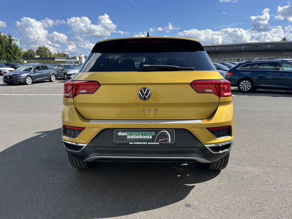 Volkswagen T-Roc 2021 г. Жёлтый, пробег 28823 км