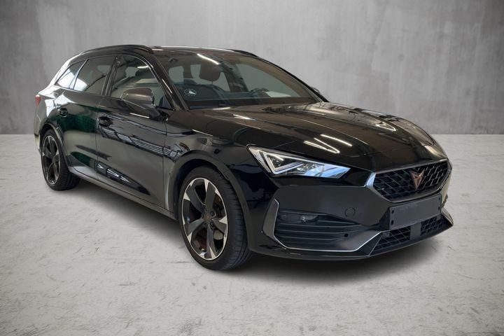 Cupra Leon 2023 г. Чёрный, пробег 47380 км