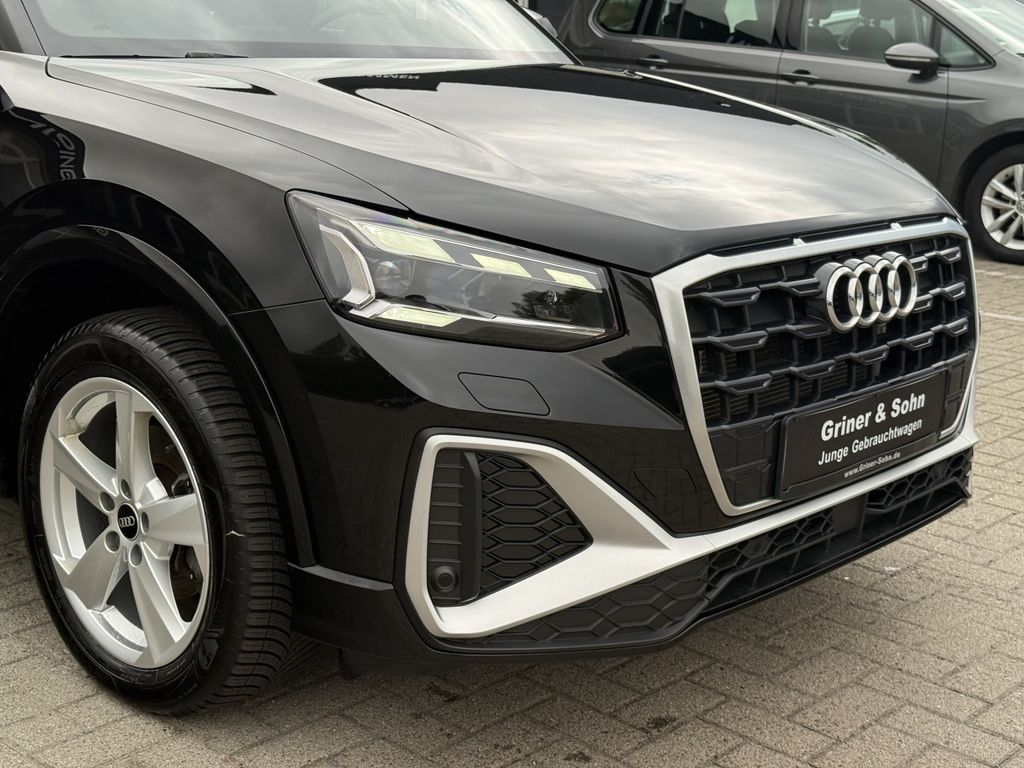 Audi Q2 2024 г. Чёрный, пробег 33630 км