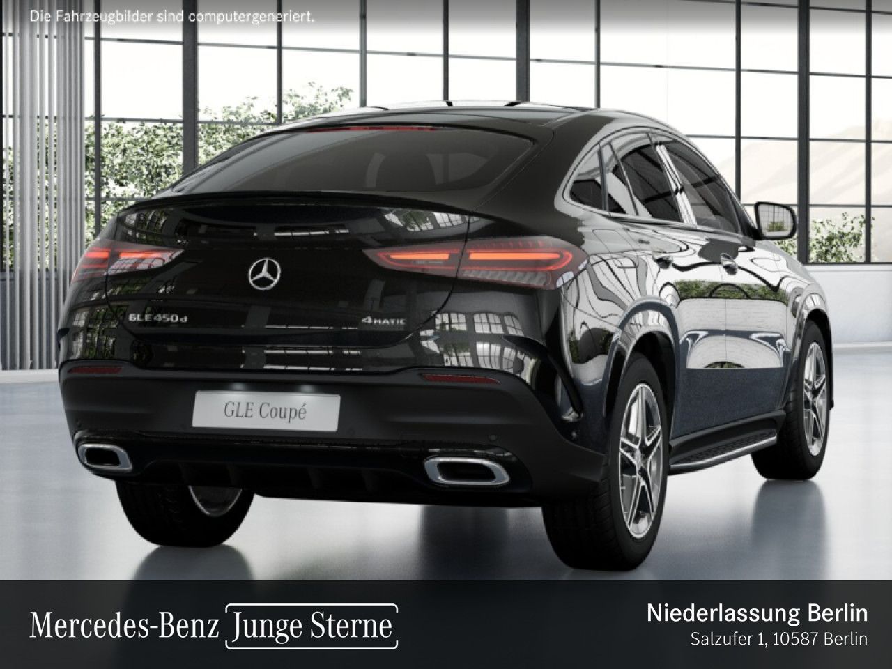 Mercedes-Benz GLE 450 2023 г. Чёрный, пробег 56643 км