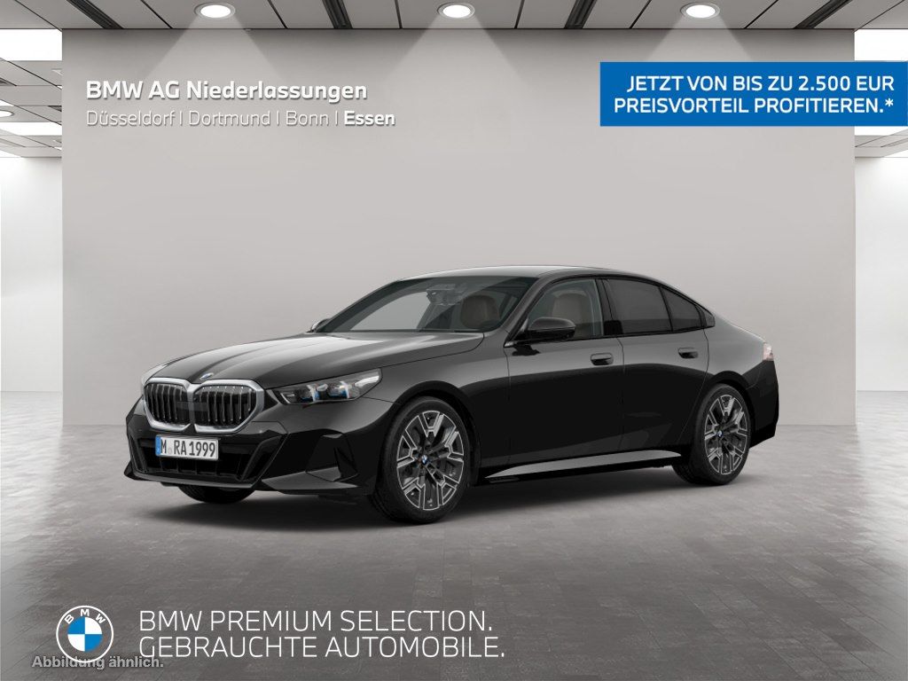 BMW 520 2025 г. Чёрный, пробег 25003 км