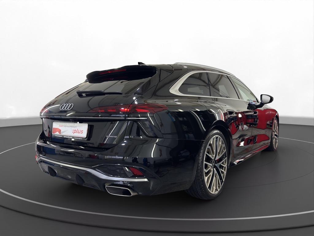 Audi A6 2025 г. Чёрный, пробег 24900 км