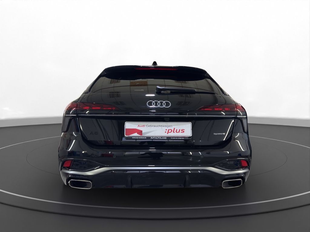 Audi A6 2025 г. Чёрный, пробег 24900 км