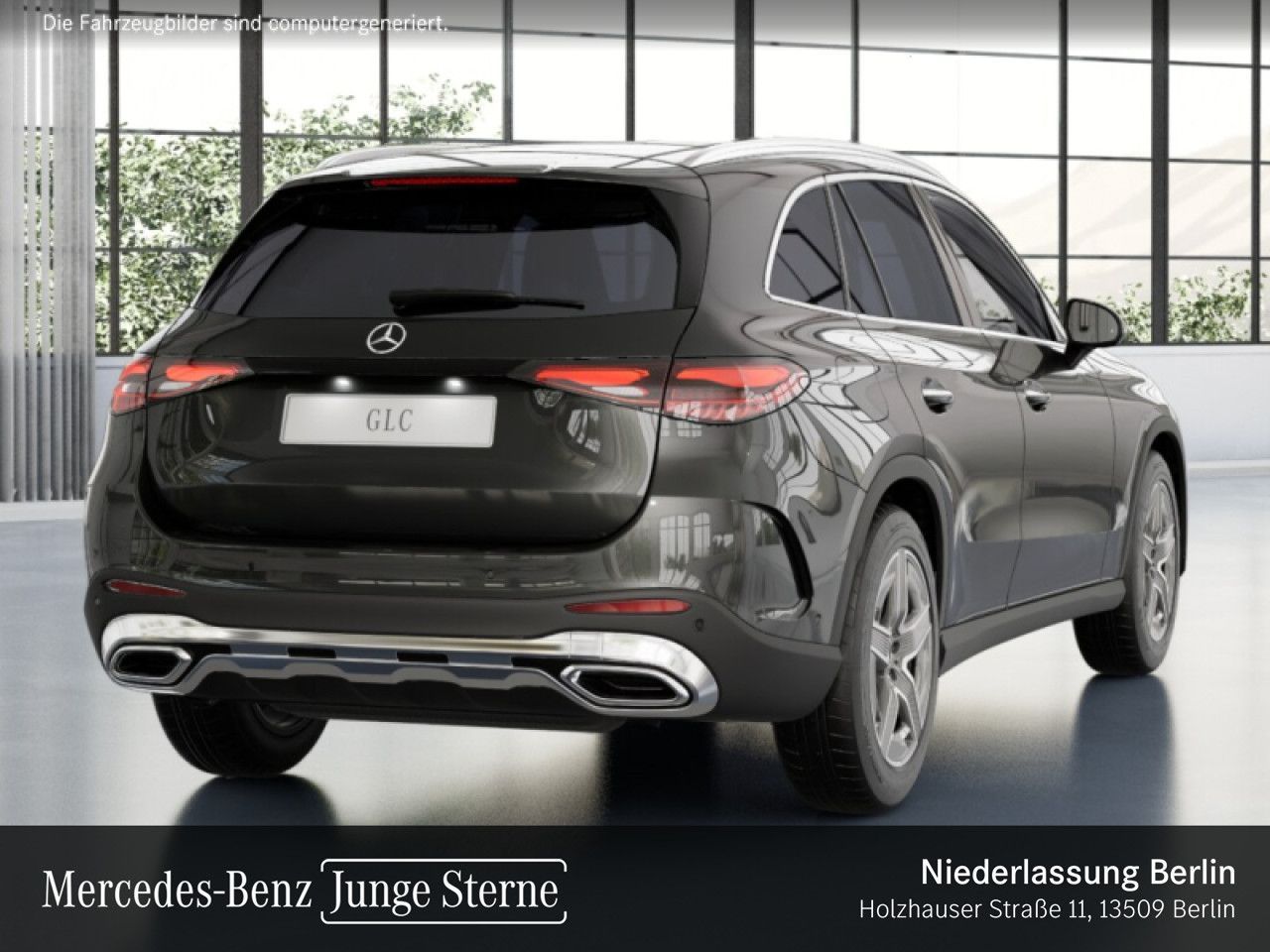 Mercedes-Benz GLC 300 2023 г. Серый, пробег 33298 км