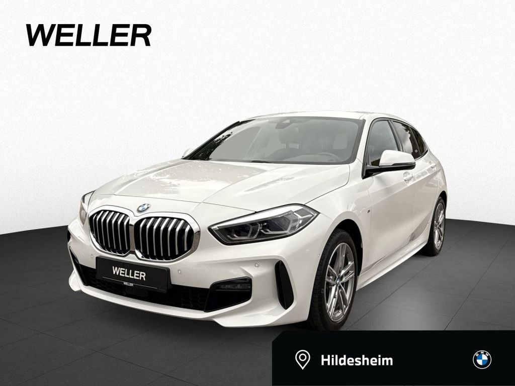 BMW 120 2023 г. Белый, пробег 48440 км