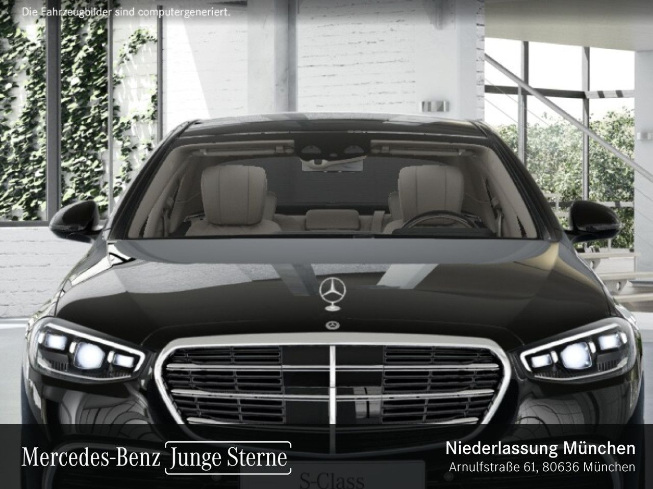 Mercedes-Benz S 580 2022 г. Чёрный, пробег 53063 км