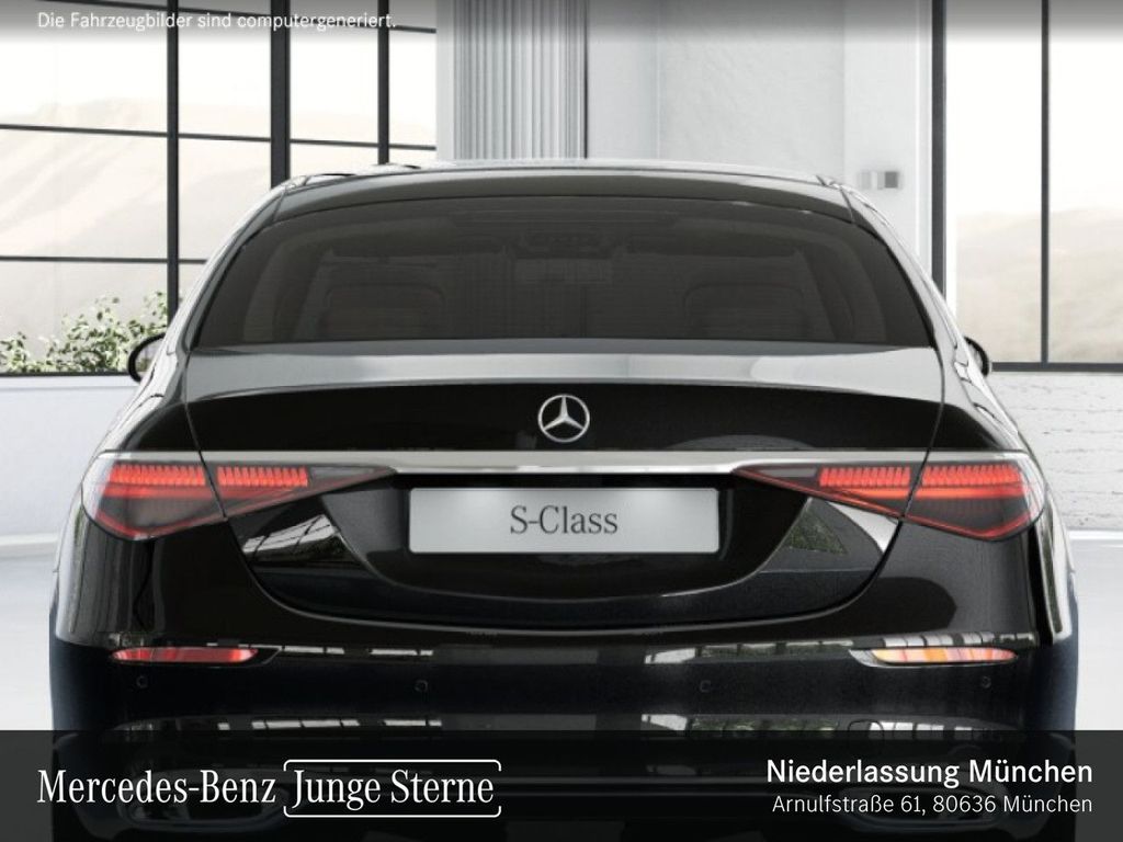 Mercedes-Benz S 580 2022 г. Чёрный, пробег 53063 км
