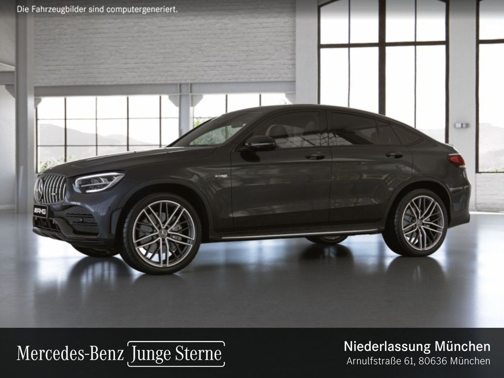 Mercedes-Benz GLC 43 AMG 2022 г. Серый, пробег 59968 км