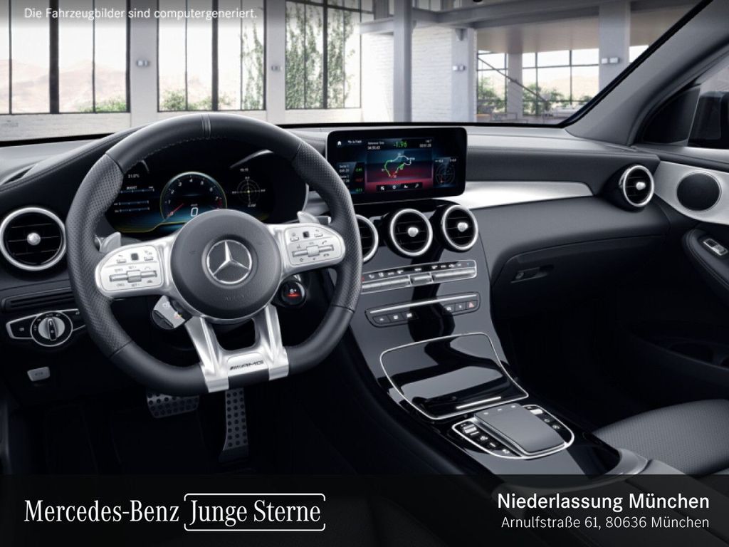 Mercedes-Benz GLC 43 AMG 2022 г. Серый, пробег 59968 км