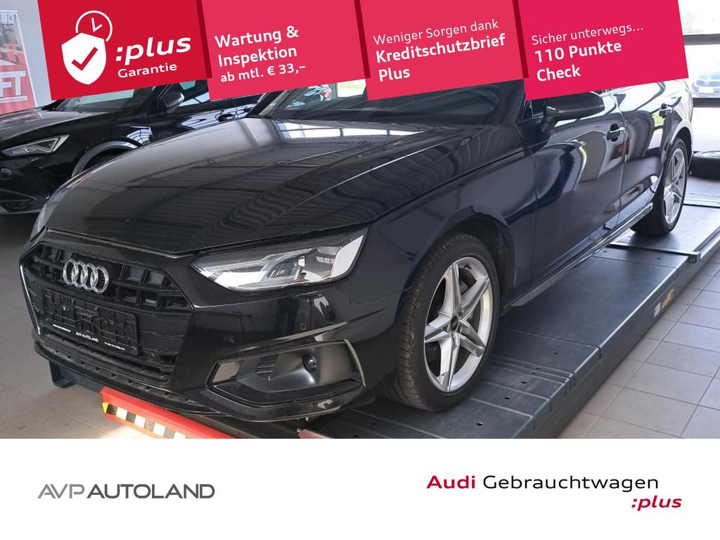 Audi A4 2022 г. Чёрный, пробег 23983 км