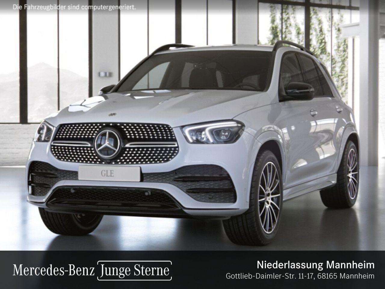 Mercedes-Benz GLE 400 2022 г. Белый, пробег 42121 км