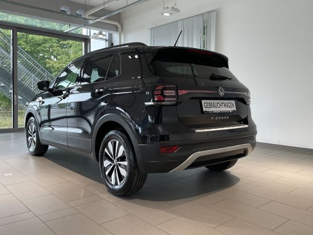 Volkswagen T-Cross 2023 г. Чёрный, пробег 38400 км