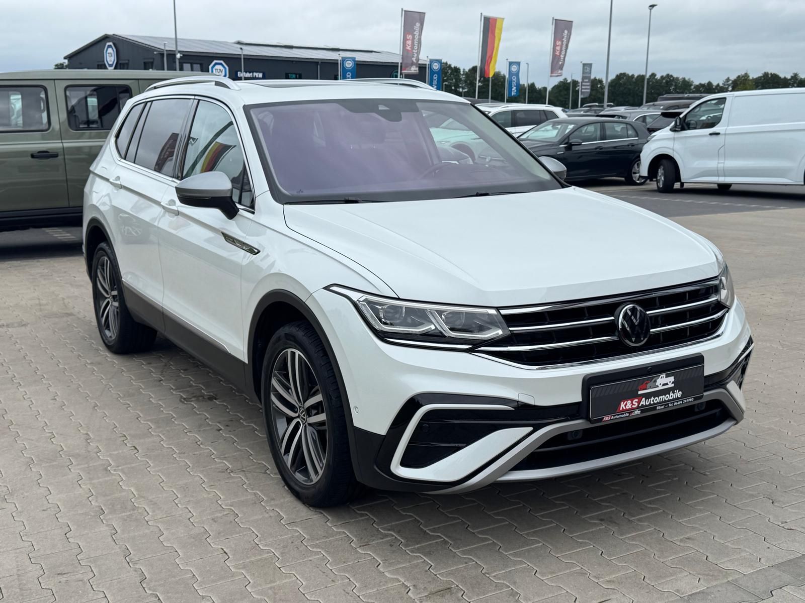 Volkswagen TIGUAN ALLSPACE 2022 г. Белый, пробег 36100 км