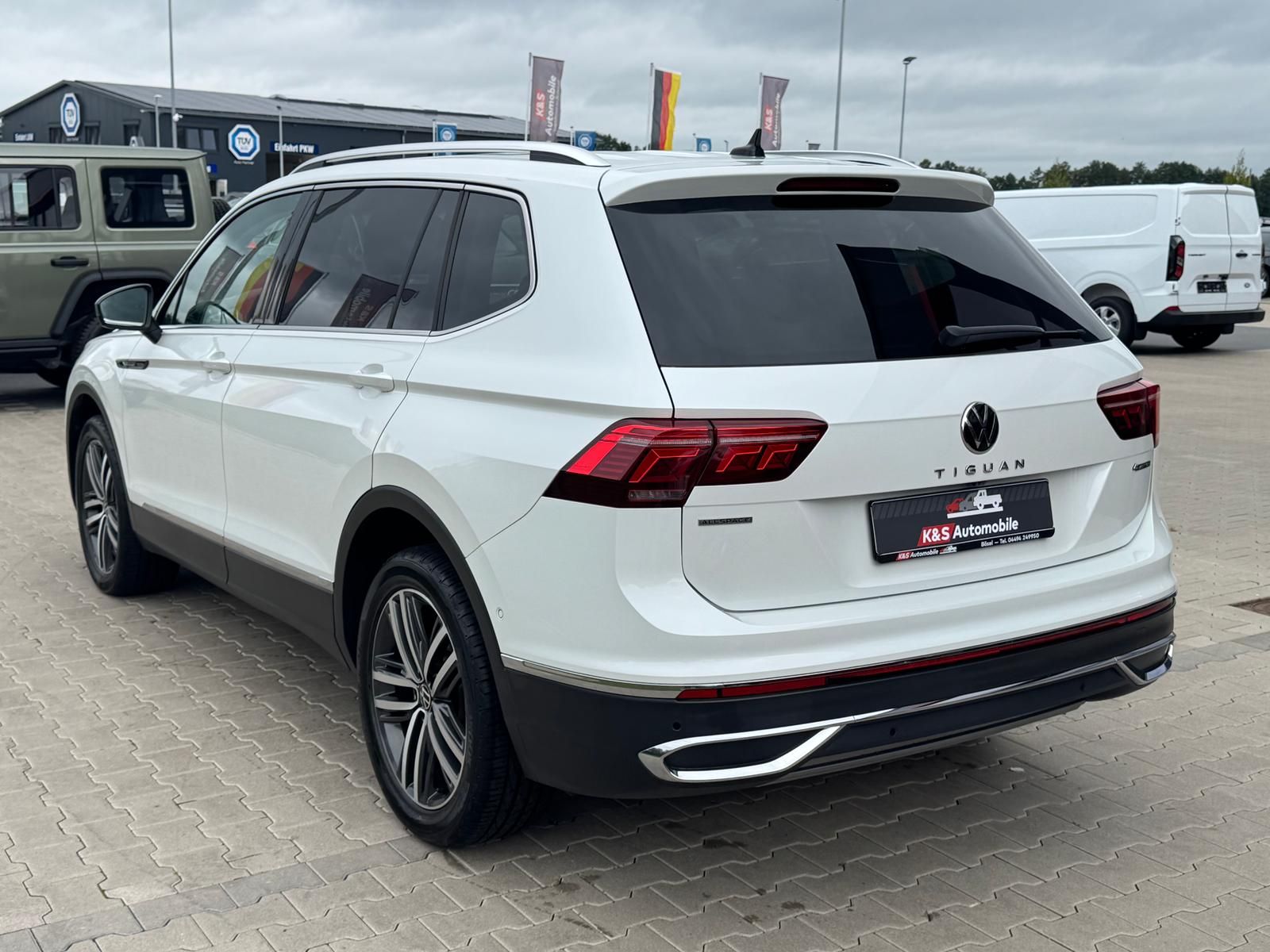 Volkswagen TIGUAN ALLSPACE 2022 г. Белый, пробег 36100 км