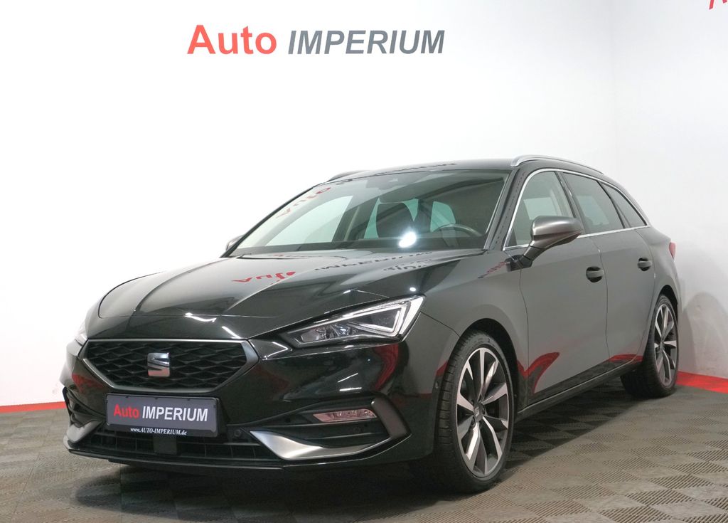 SEAT Leon 2022 г. Чёрный, пробег 54689 км