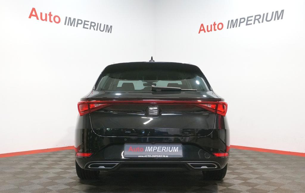 SEAT Leon 2022 г. Чёрный, пробег 54689 км