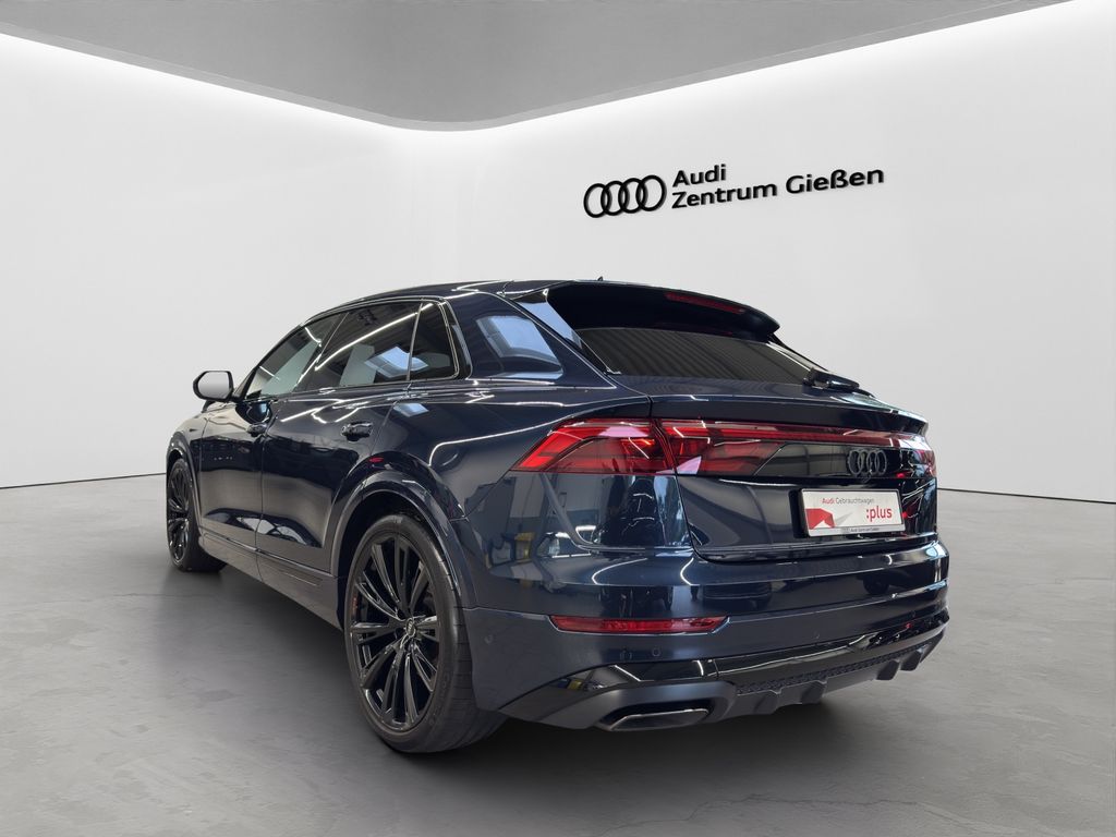 Audi Q8 2025 г. Синий, пробег 55100 км