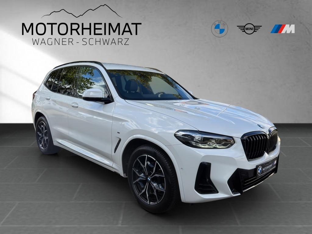 BMW X3 2024 г. Белый, пробег 42500 км