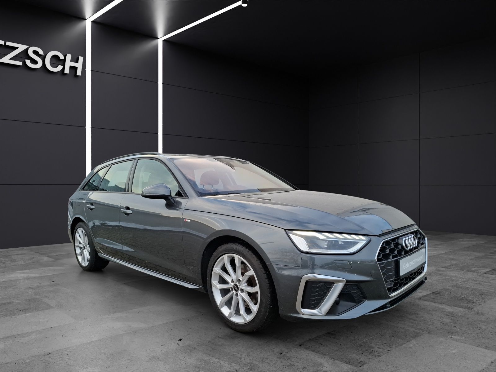 Audi A4 2024 г. Серый, пробег 44500 км