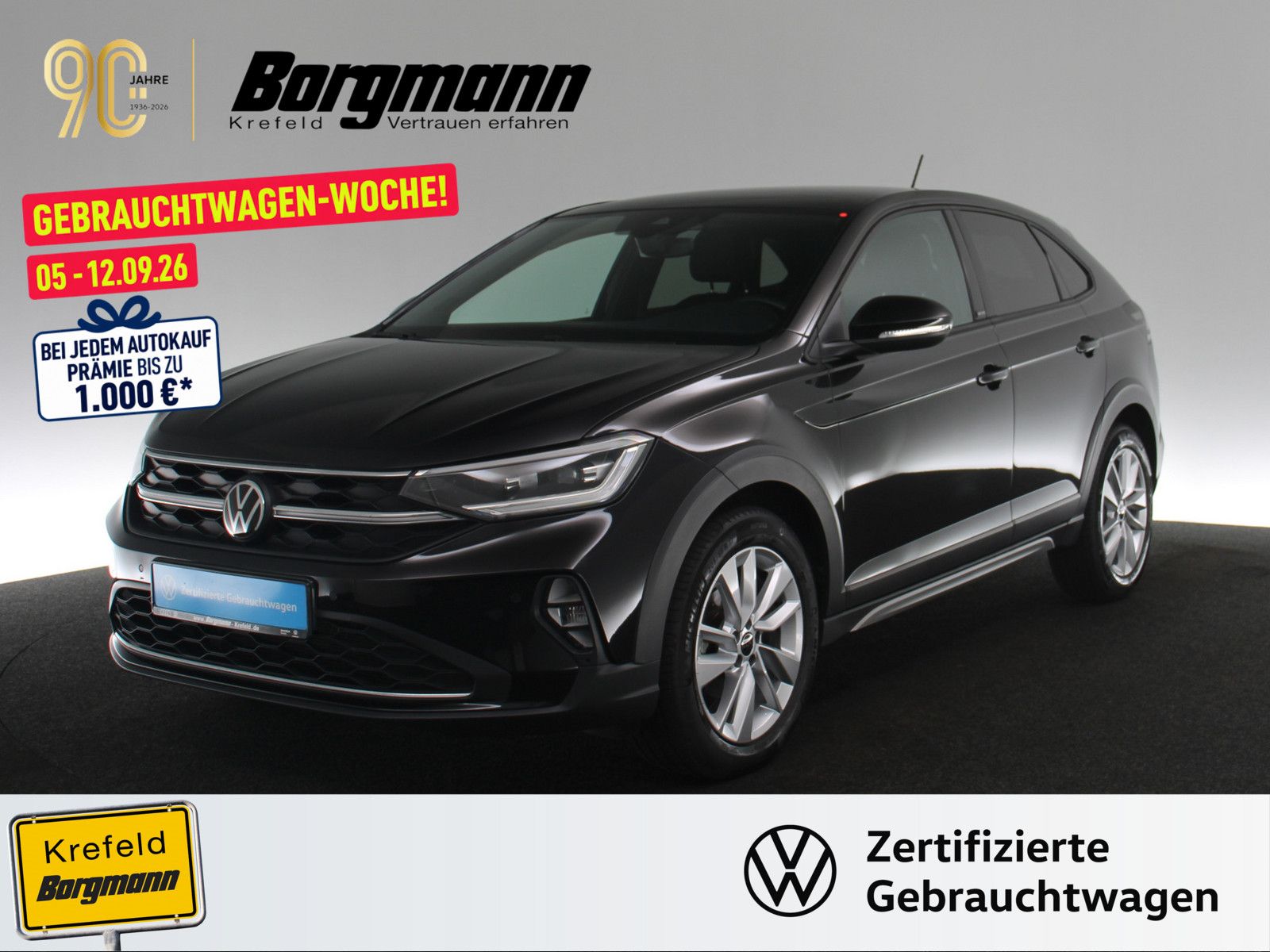 Volkswagen Taigo 2023 г. Чёрный, пробег 31363 км