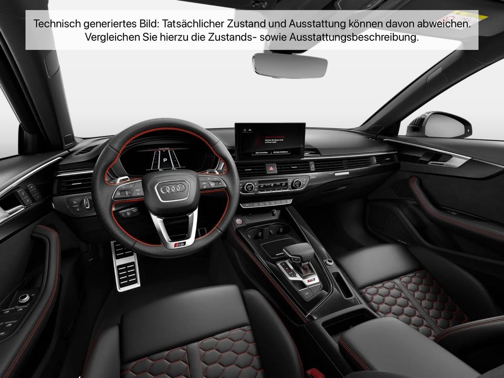 Audi RS4 2022 г. Серый, пробег 53097 км
