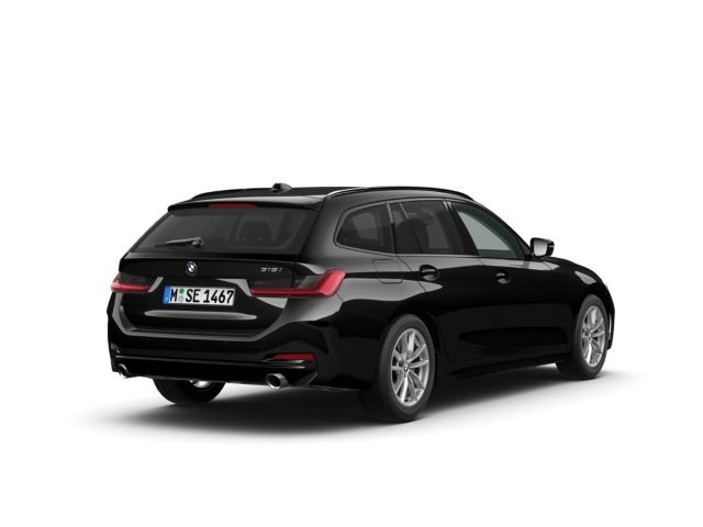 BMW 318 2023 г. Чёрный, пробег 51098 км