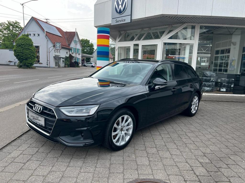 Audi A4 2022 г. Чёрный, пробег 42800 км