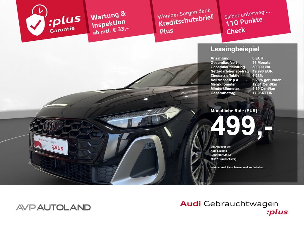 Audi A5 2024 г. Чёрный, пробег 34990 км