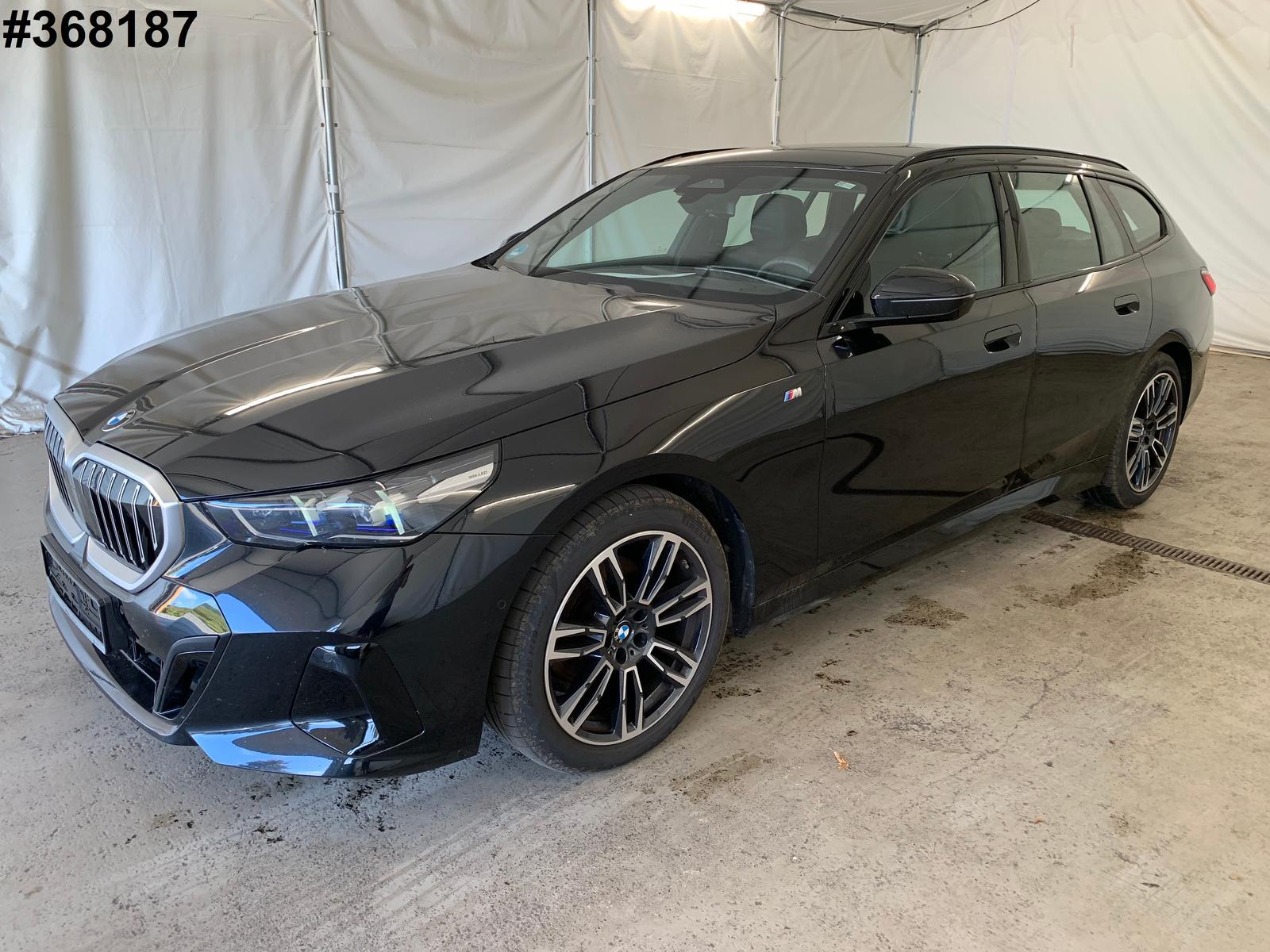 BMW 520 2024 г. Чёрный, пробег 43500 км