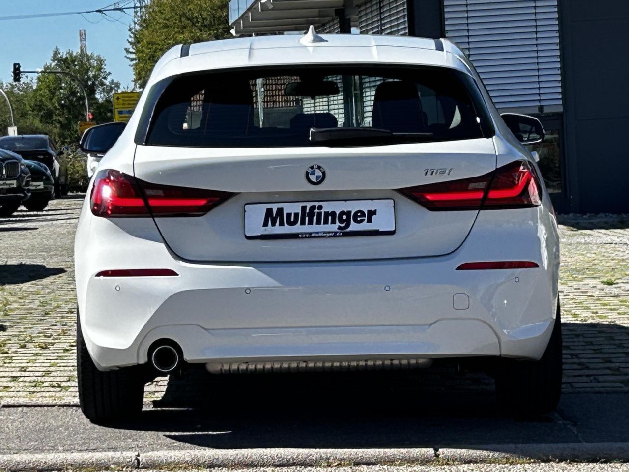 BMW 118 2022 г. Белый, пробег 41603 км