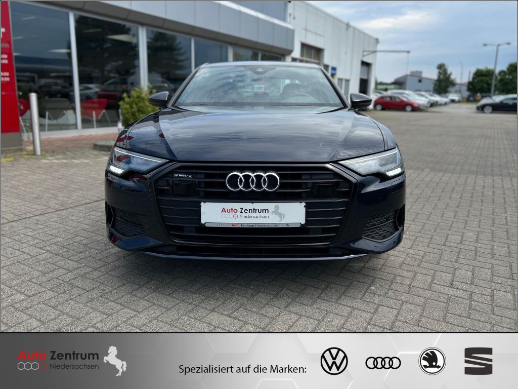 Audi A6 2021 г. Синий, пробег 59200 км