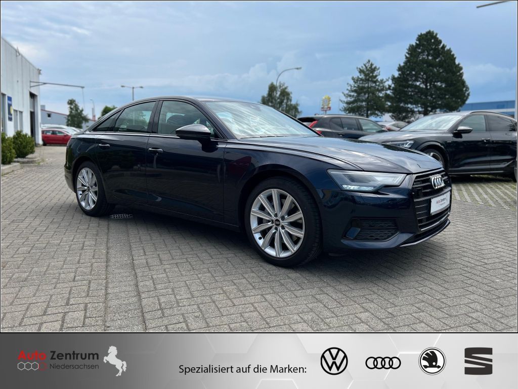 Audi A6 2021 г. Синий, пробег 59200 км