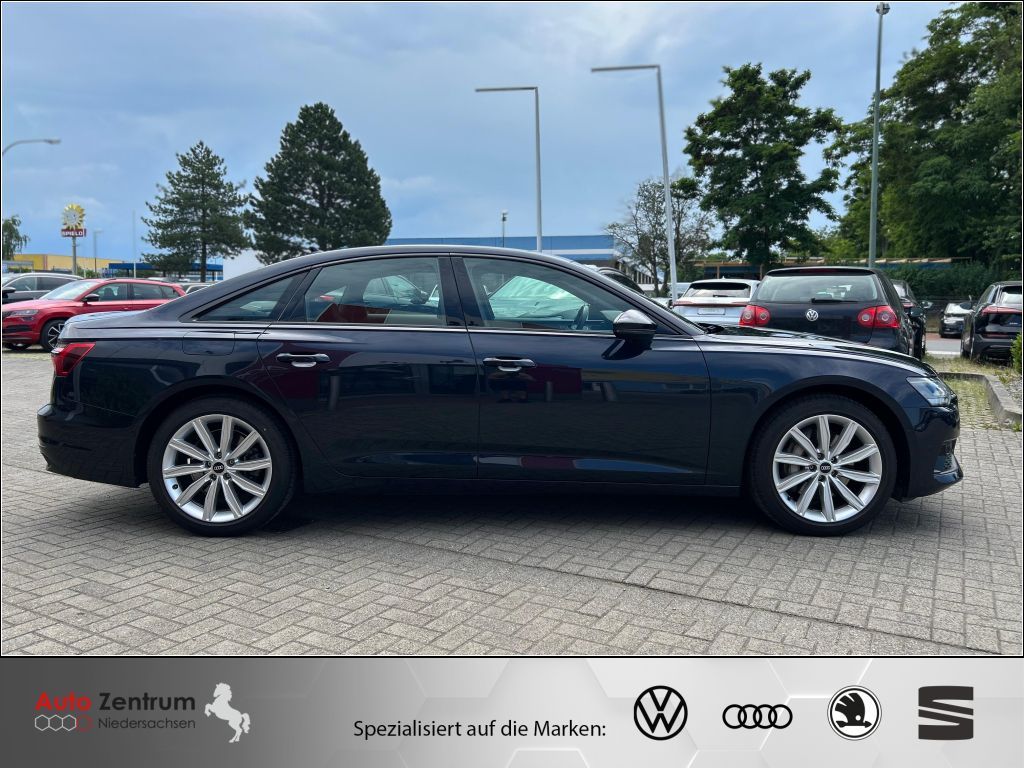 Audi A6 2021 г. Синий, пробег 59200 км