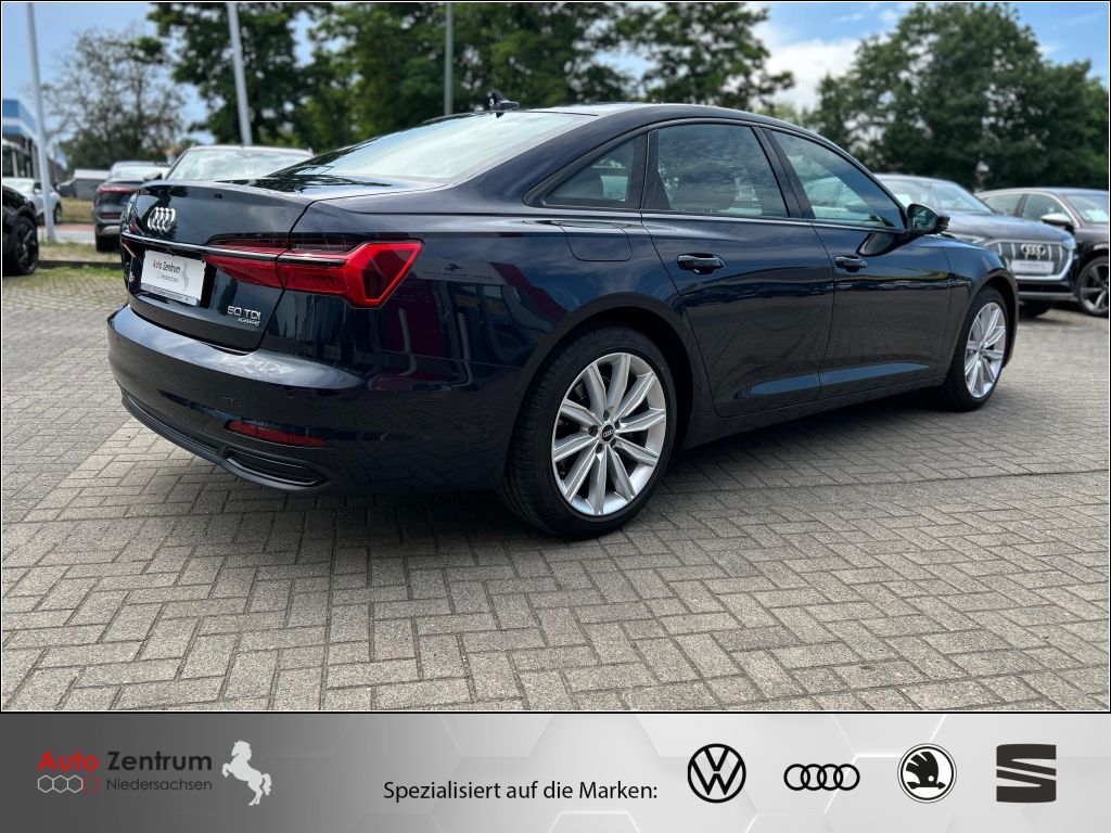 Audi A6 2021 г. Синий, пробег 59200 км